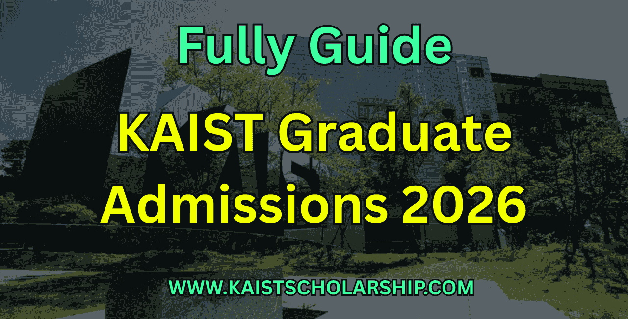 KAIST Graduate Admissions 2026