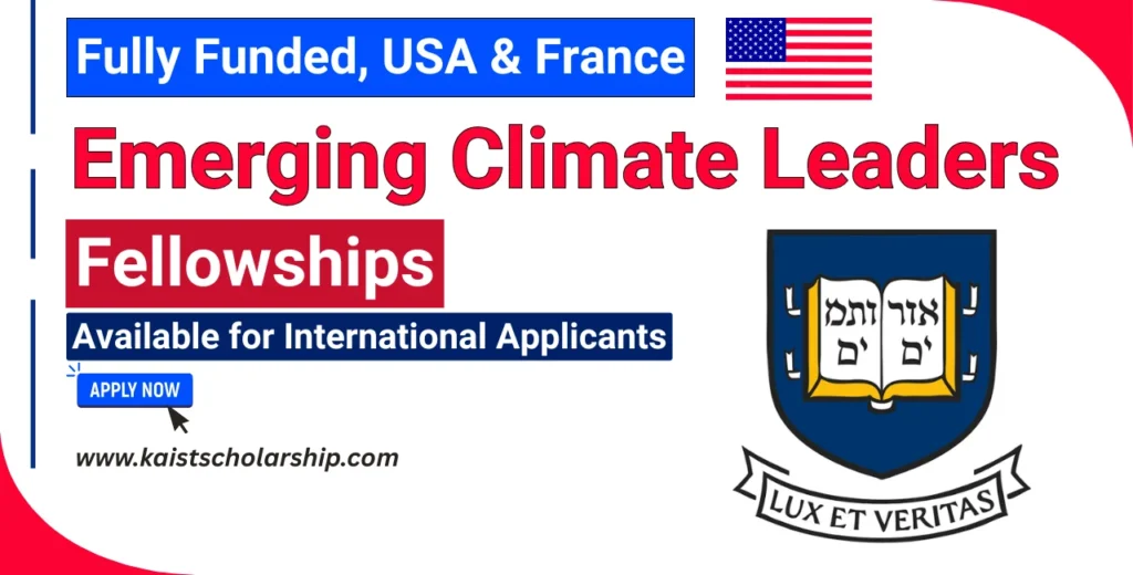 Yale Emerging Climate Leaders Fellowship