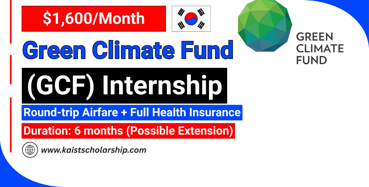 Green Climate Fund (GCF) Internship in Korea