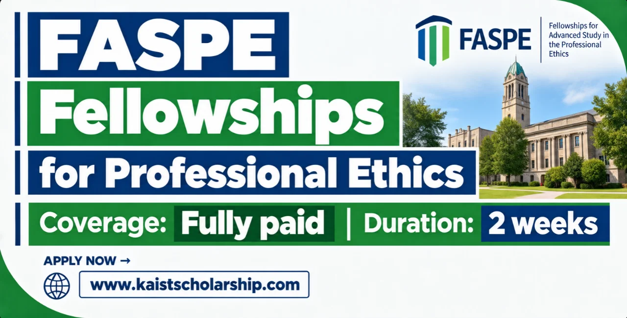 FASPE Fellowships for Professional Ethics