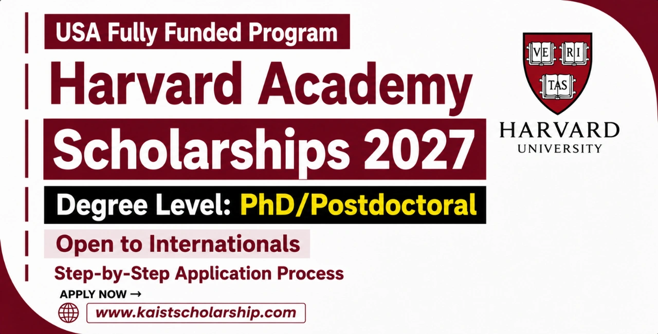Harvard Academy Scholarships USA Fully Funded Program