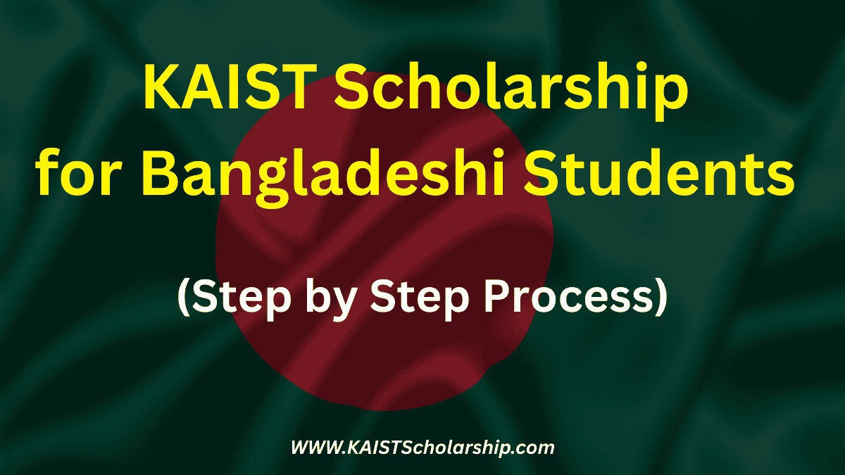 KAIST Scholarship for Bangladeshi Students