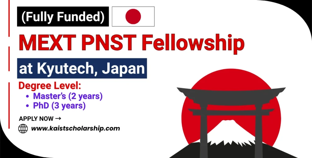 MEXT PNST Fellowship at Kyutech