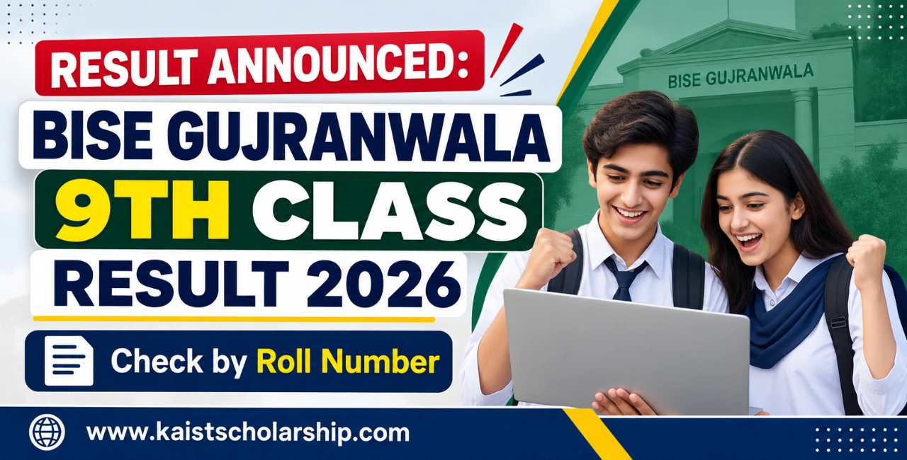 Result Announced: BISE Gujranwala 9th Class Result 2026 – Check by Roll Number