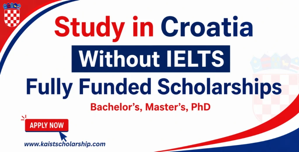 Study in Croatia Without IELTS Scholarships Fully Funded