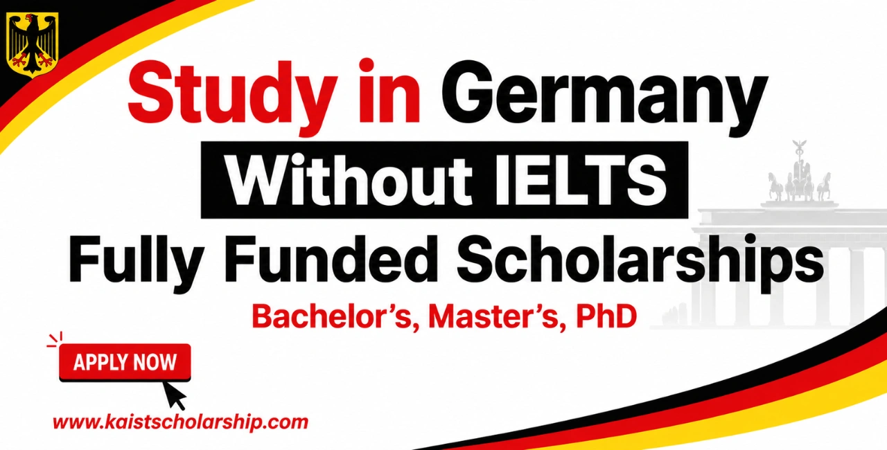 Study in Germany Without IELTS (Fully Funded Scholarships)