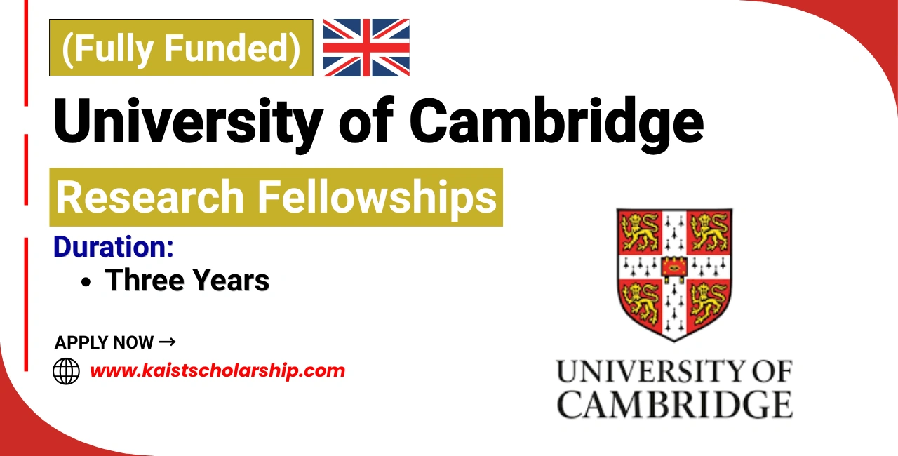 University of Cambridge Research Fellowships
