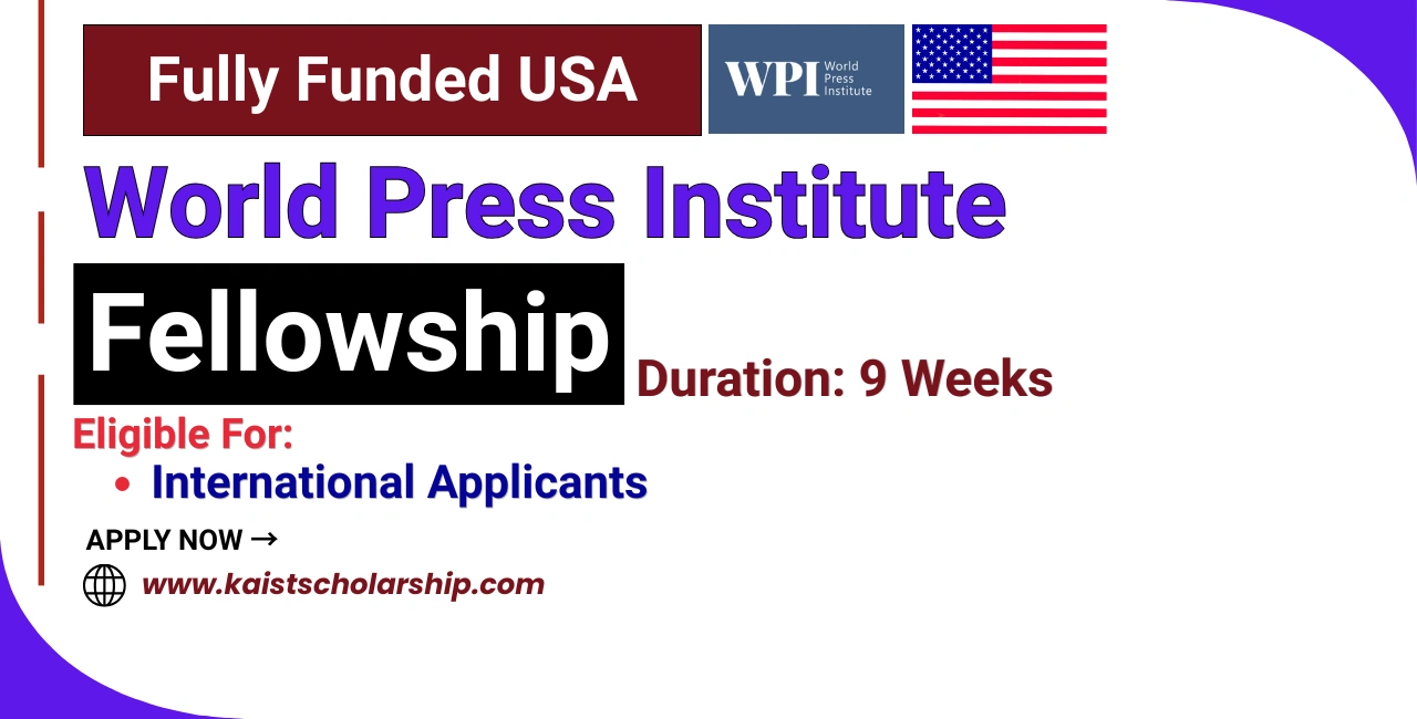 World Press Institute Fellowship