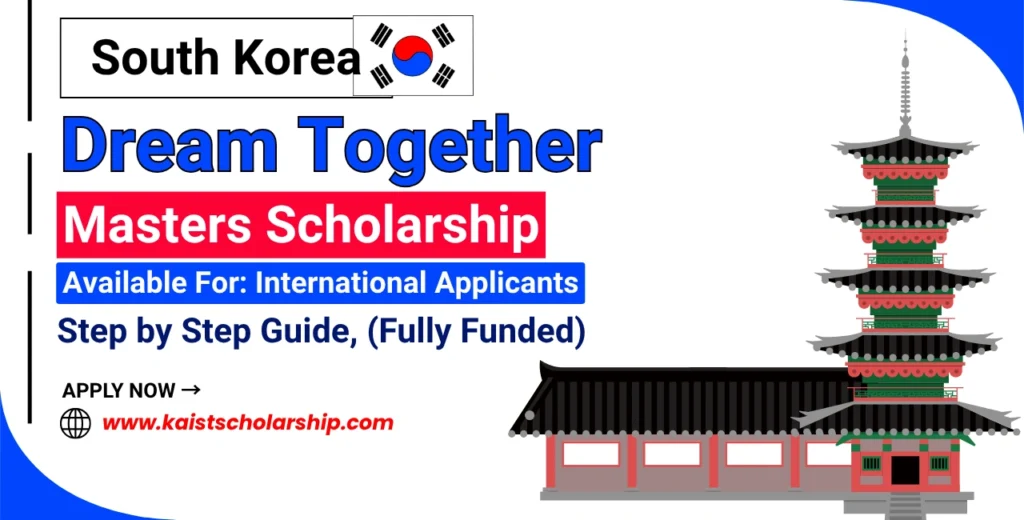 DTM Dream Together Master Scholarship in South Korea