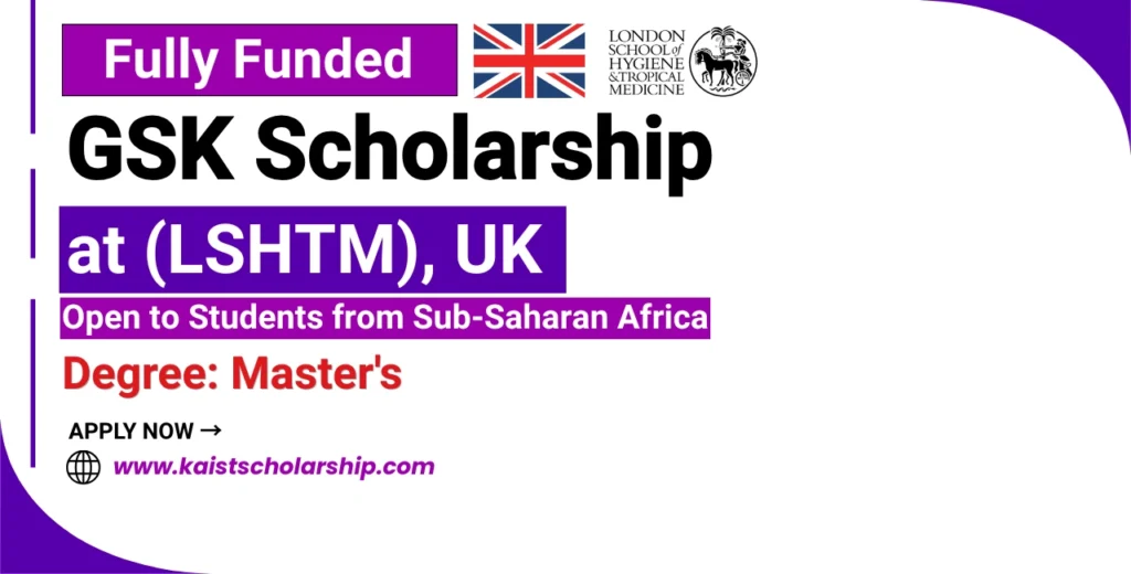 GSK Scholarship in the UK