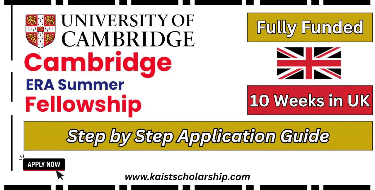 Cambridge ERA Summer Fellowship in AI