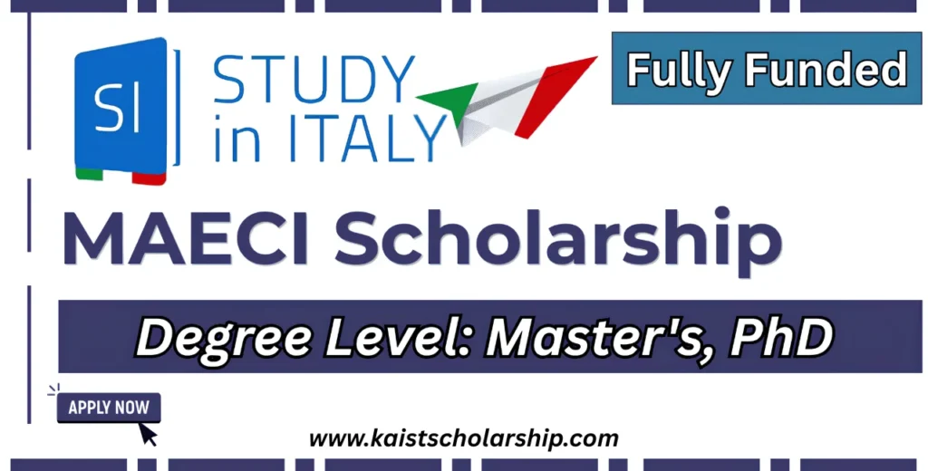 MAECI Scholarship in Italy
