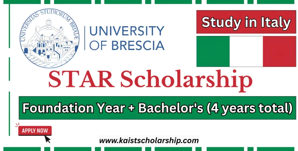 STAR Scholarship at the University of Brescia