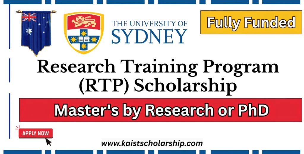 Sydney Research Training Program RTP Scholarships