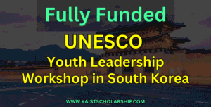 UNESCO Youth Leadership Workshop in South Korea