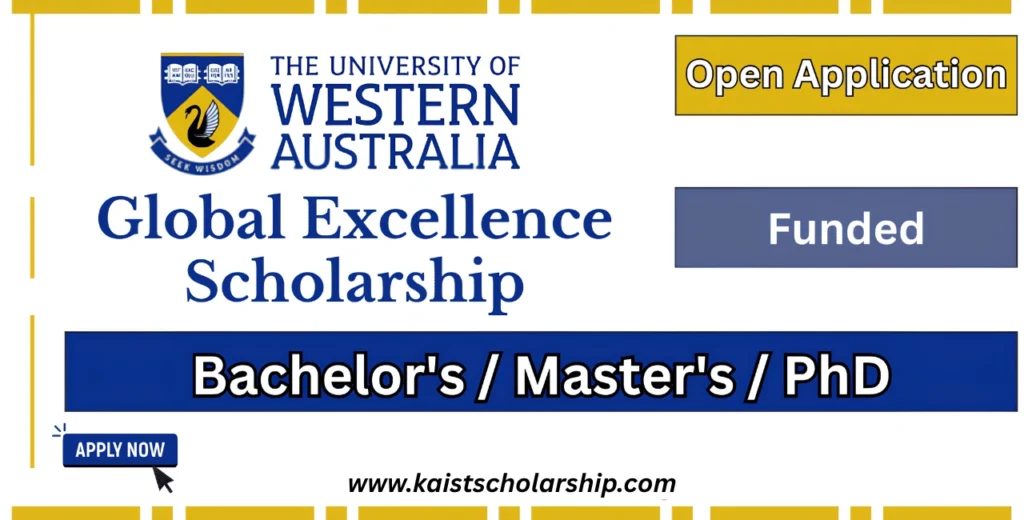 University of Western Australia Global Excellence Scholarship