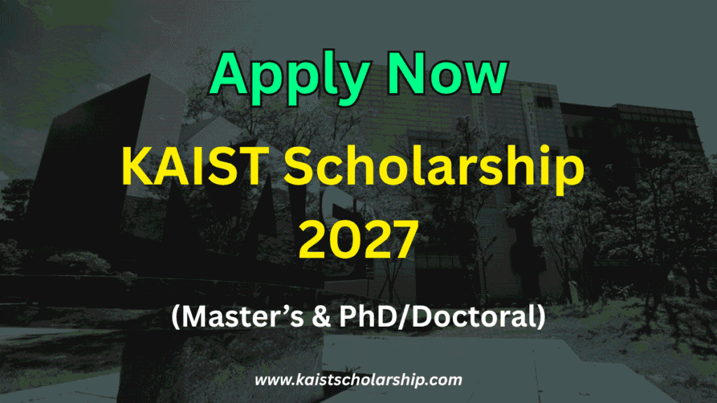KAIST Graduate Scholarship 2027