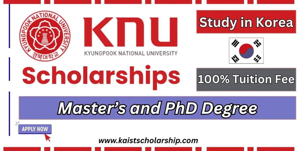 KNU International Graduate Scholarships