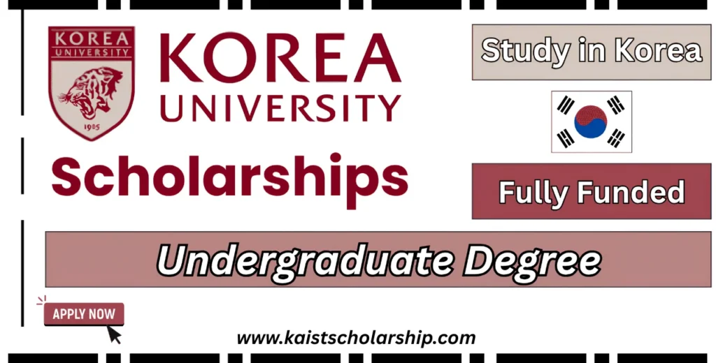 Korea University Undergraduate Scholarships