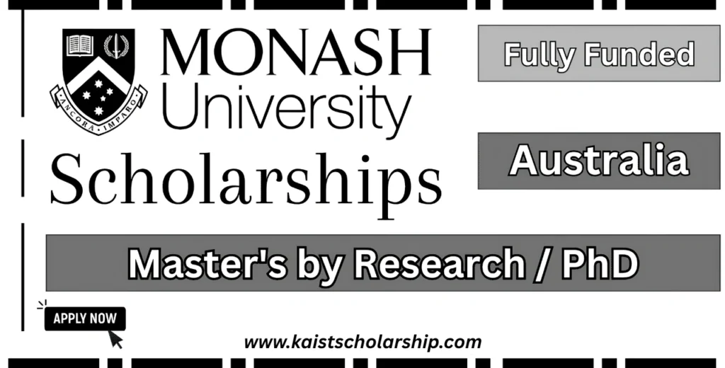 Monash University Graduate Scholarship