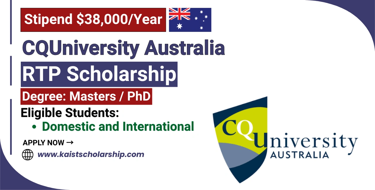 CQUniversity Australia RTP Scholarship