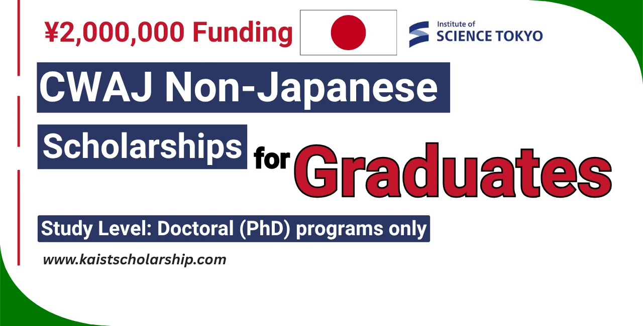 CWAJ Non-Japanese Graduate Scholarship