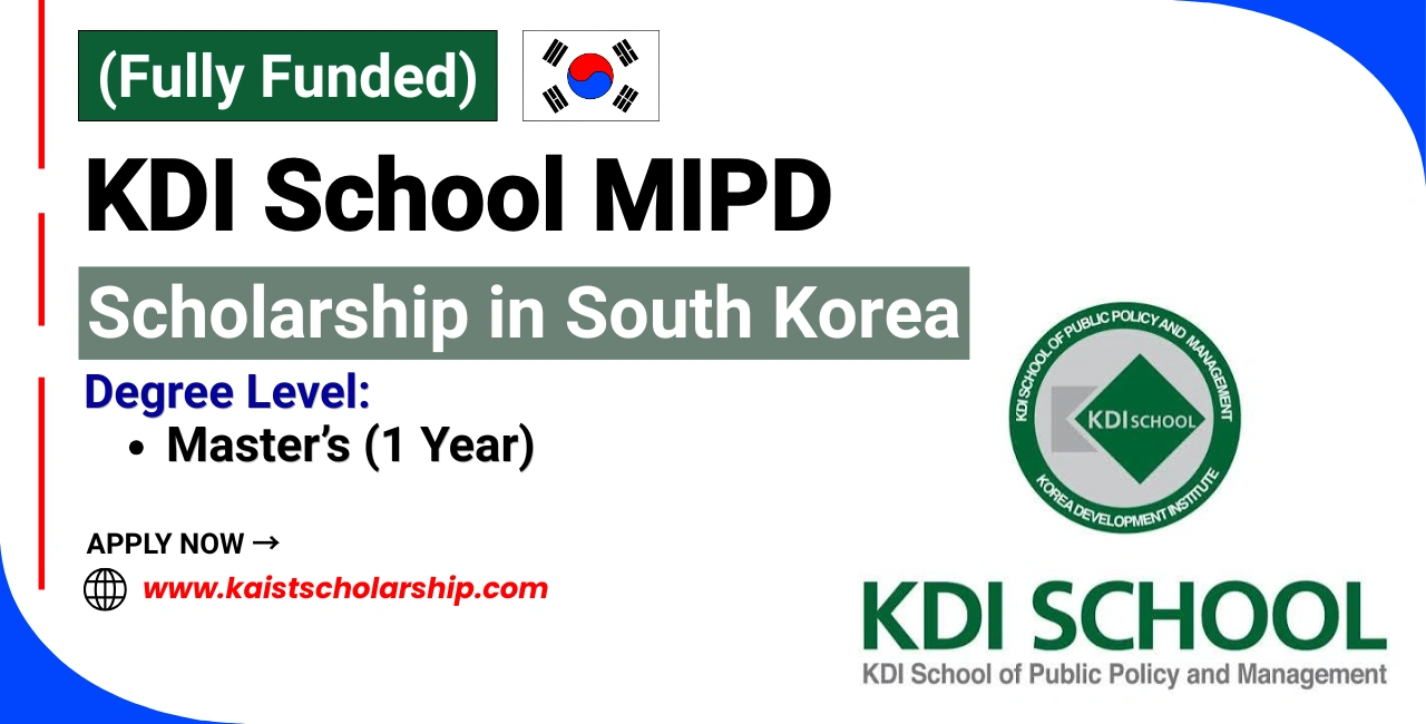 KDI School MIPD Scholarship