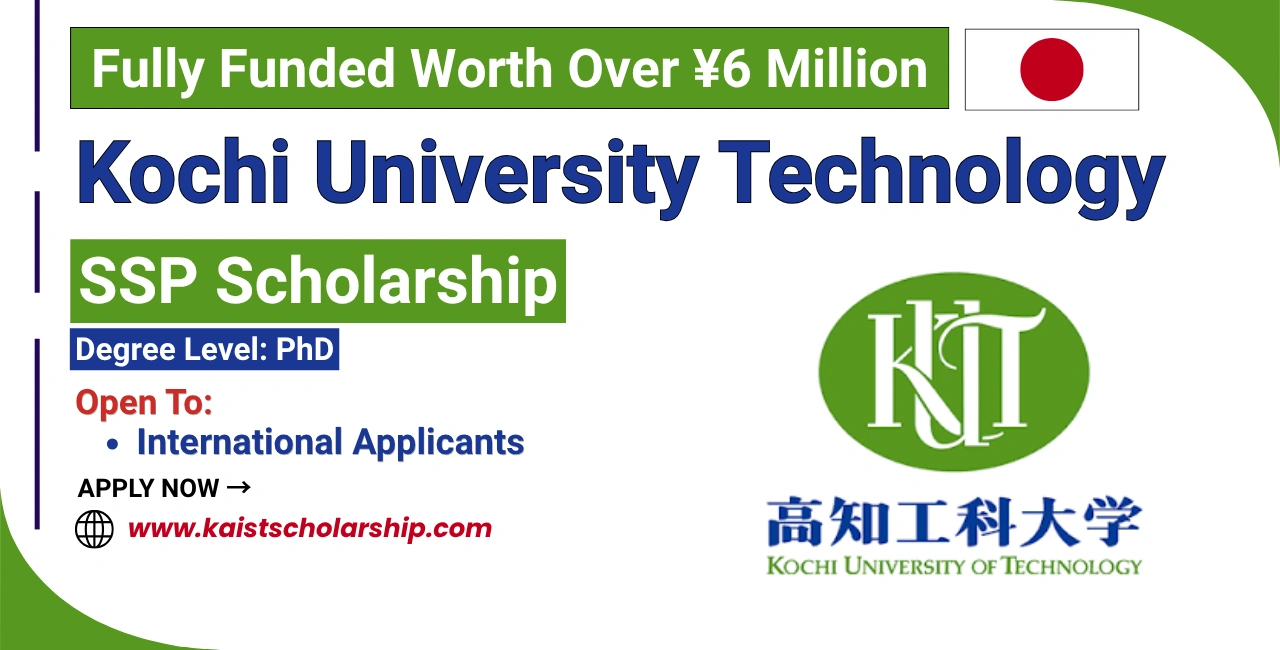 Kochi University Technology Scholarship for PhD