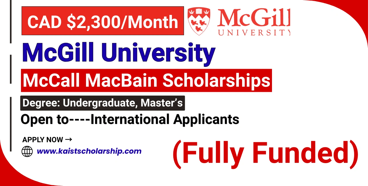 McCall MacBain Scholarships