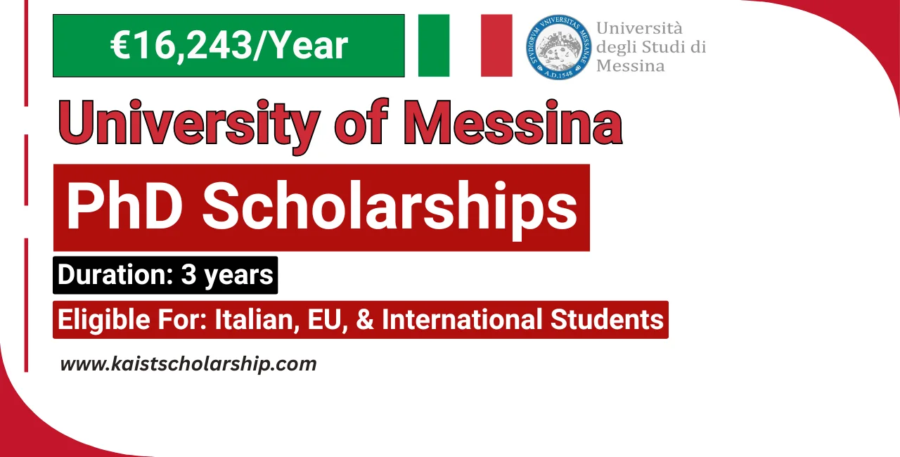 University of Messina PhD Scholarships