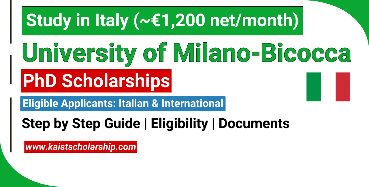 University of Milano-Bicocca PhD Scholarships