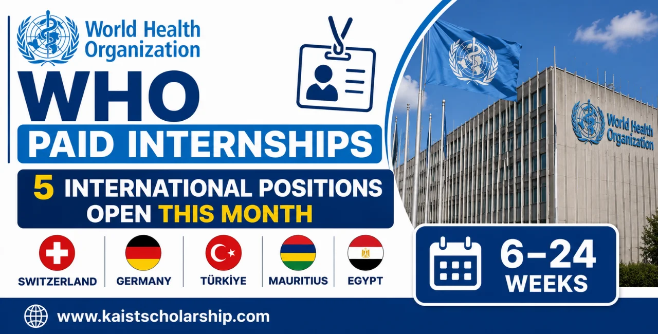 WHO Paid Internships