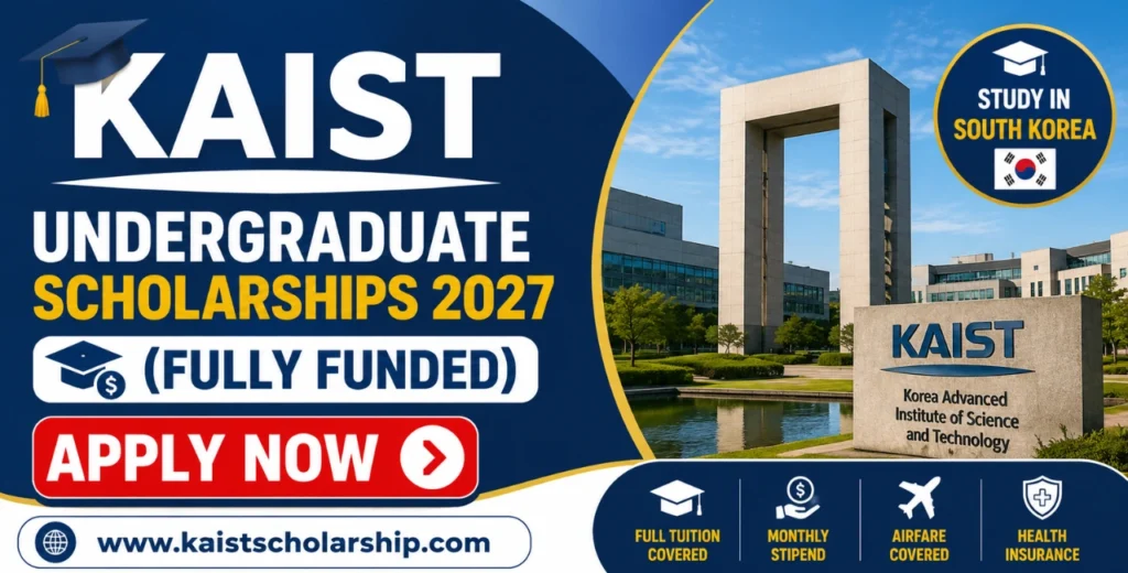 KAIST Undergraduate Scholarships (Fully Funded)