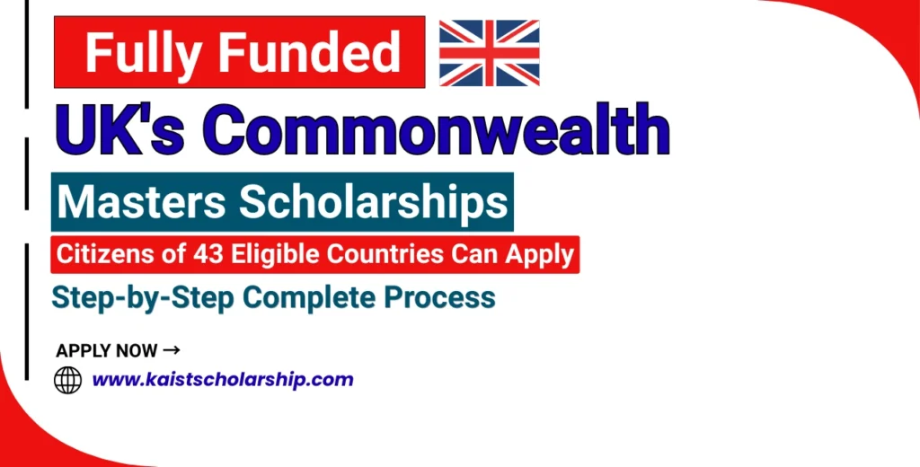 UK Commonwealth Masters Scholarships