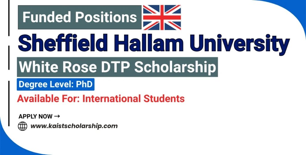 White Rose DTP PhD Scholarship