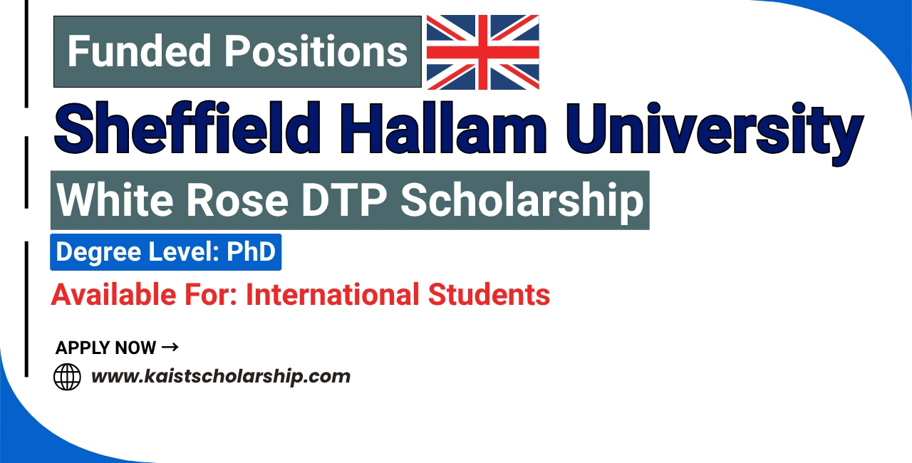 White Rose DTP PhD Scholarship